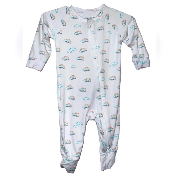 coco moon Pajamas Coco Moon Hawaii Bamboo Rainbow Aloha Coverall
